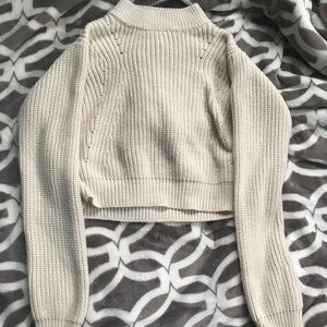 kendall&kylie crop sweater